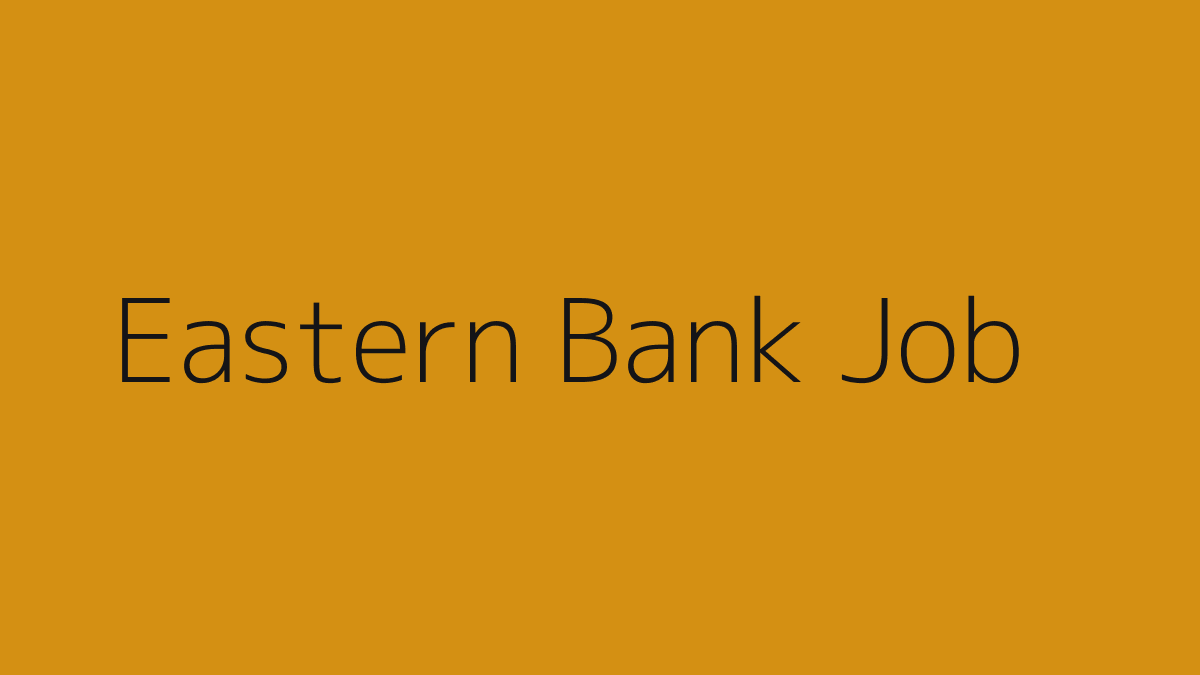 EBL Job 2019