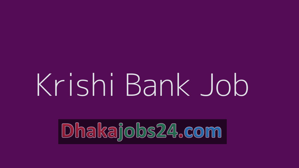 Krishi Bank Job Circular 2019
