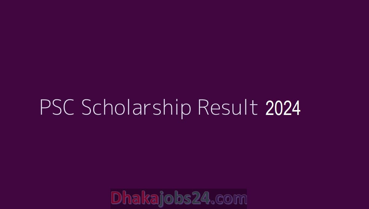 PSC Scholarship Result 2024